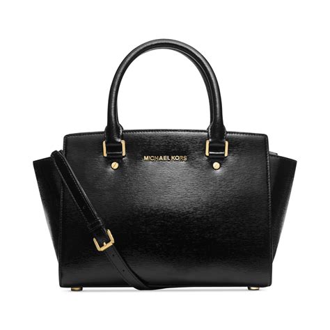 selma large satchel michael kors|michael kors selma medium black.